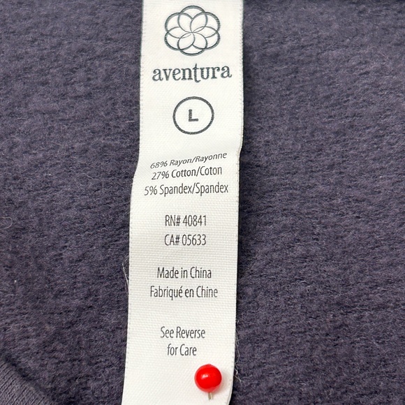 Bundle of 2 Fit and Flare Fleece Long Sleeve Tunics -Cozy! - Picture 8 of 10